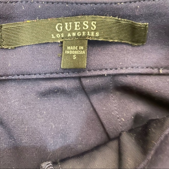 Guess Blue Tie Belt Mini Skirt - Picture 3 of 6